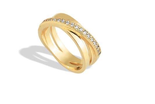 Anel Triplo Liso — Ref. AN227