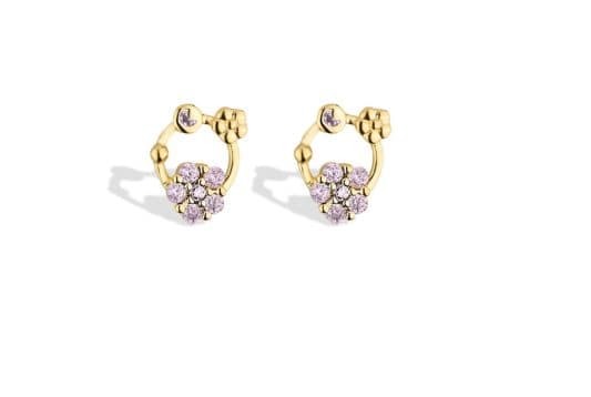 Brinco Clássica Rosa — Ref. BR1080029