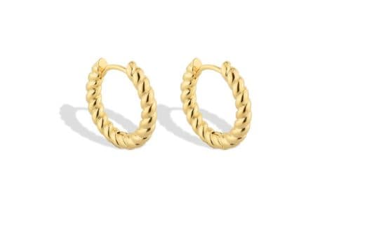 Brinco Argola Clique Trio Torcido — Ref. BR4560000