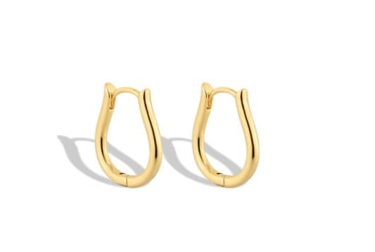 Brinco Argola Gota Curva P — Ref. BR4760000