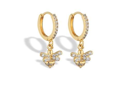 Brinco Argola Abelha — Ref. BR7350006