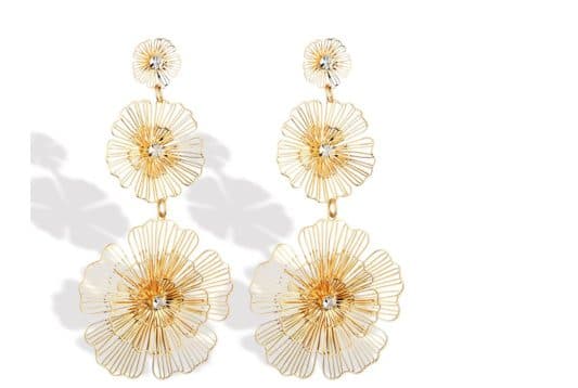 Brinco Tres Flores — Ref. BR7580006