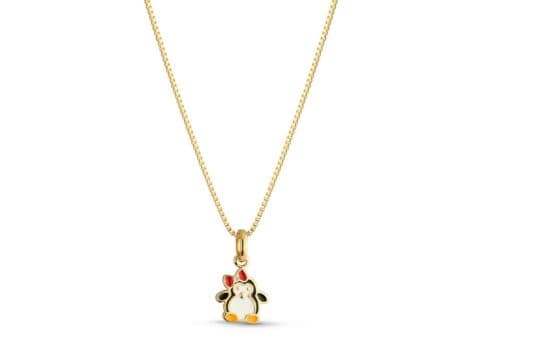 Pingente Pinguin Resina — Ref. PG3290009