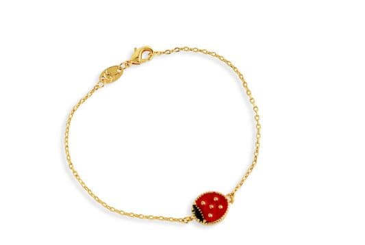 Pulseira Infantil Joaninha — Ref. PL1291633