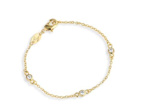 Pulseira Infantil Zircônia — Ref. PL1631406